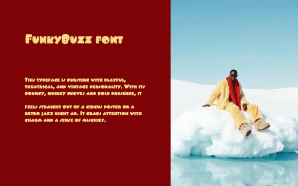 Funky Buzz Font - Preview 1