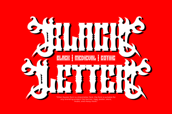 Glien Swoler Font - Preview 1