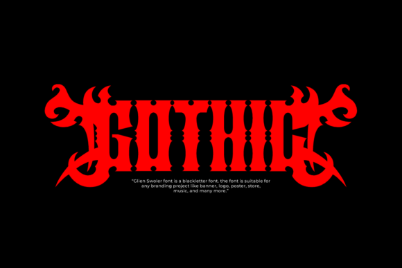 Glien Swoler Font - Preview 2