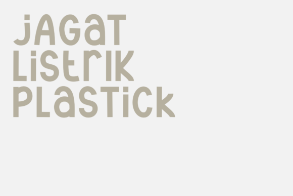 Jagatrick Font - Preview 1