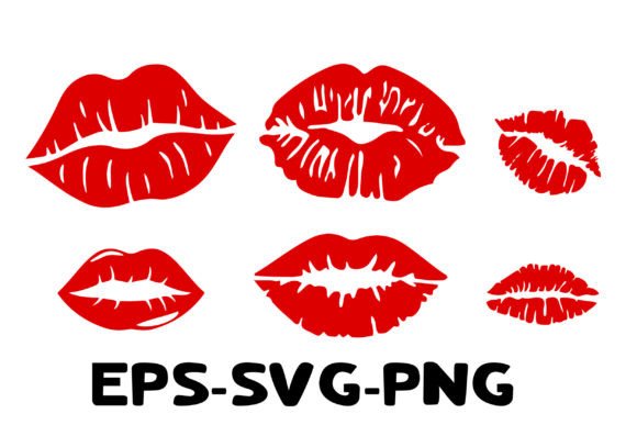 Lips Svg, Red Lips Svg, Kiss Svg, Lips