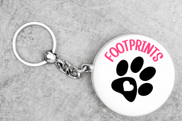 Love Footprints Font PNG with transparent background - Preview 5