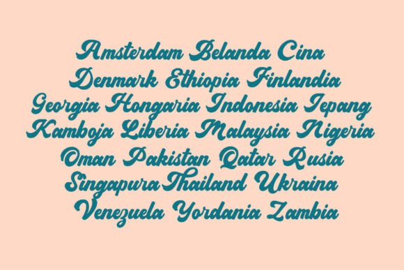 Musloner Font PNG with transparent background - Preview 6