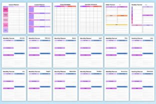 Premium 2026 Teacher Planner for Canva Graphic by Shumaya · Creative ...
