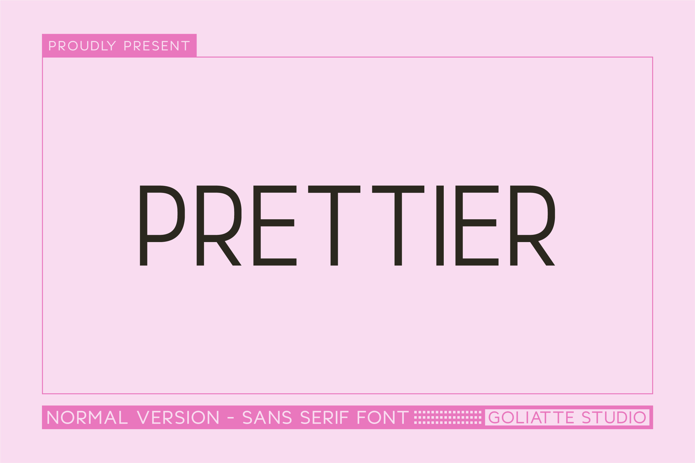 Prettier font preview