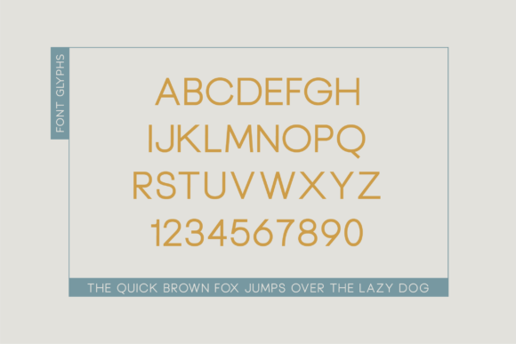 Roughewn Font PNG with transparent background - Preview 3