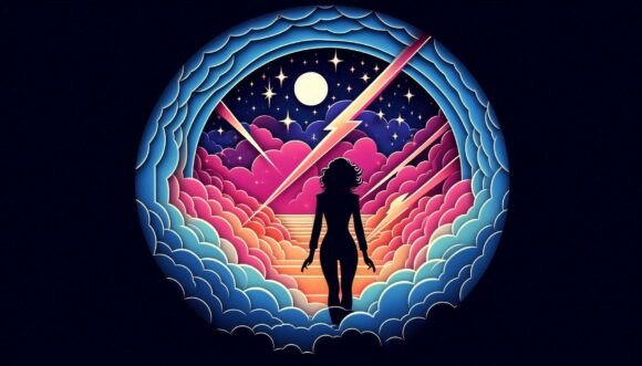 A Retro 80s Dreamer in an Electric Star