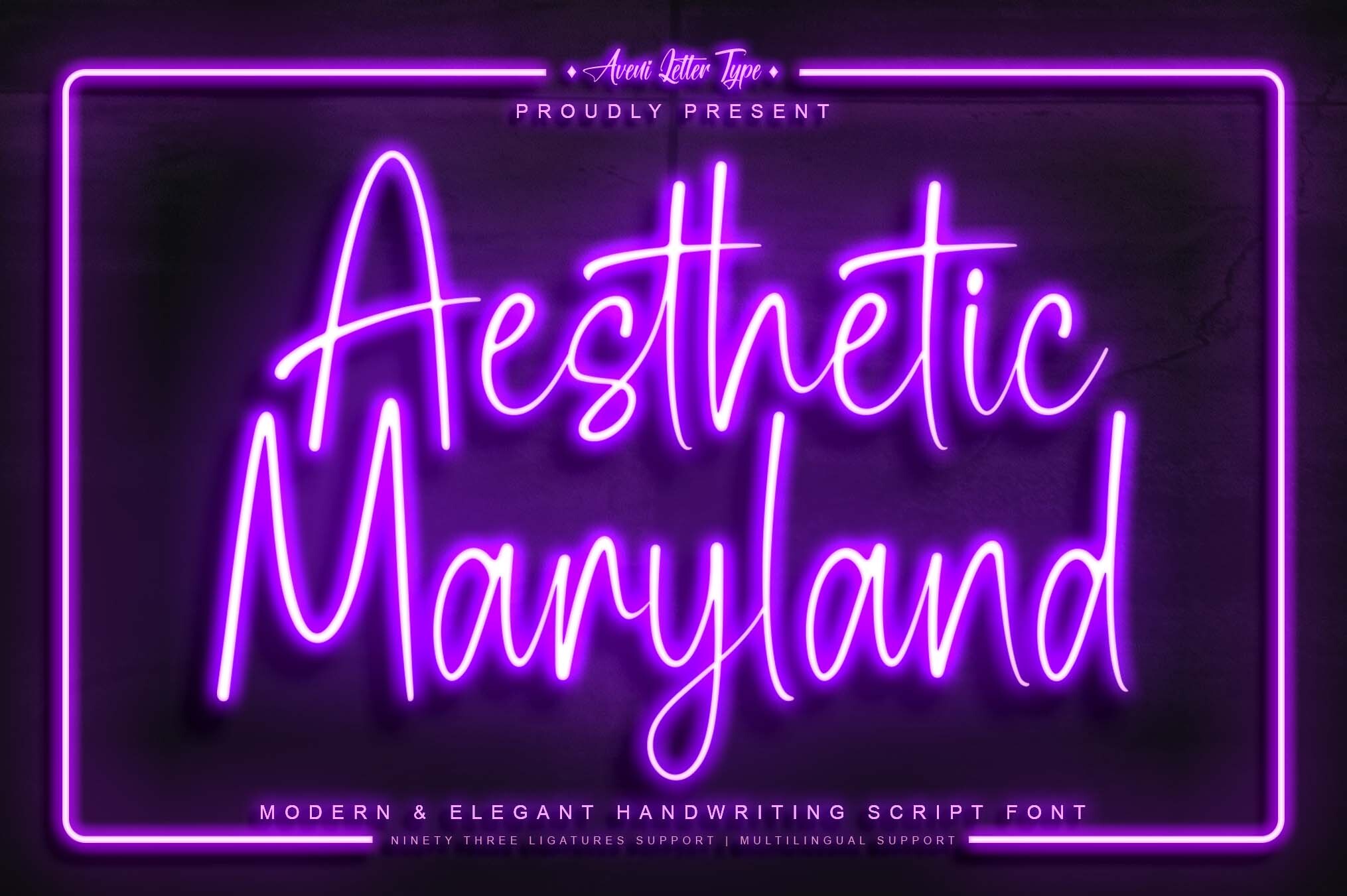 Aesthetic Maryland