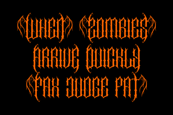 Amerowa Font - Preview 3