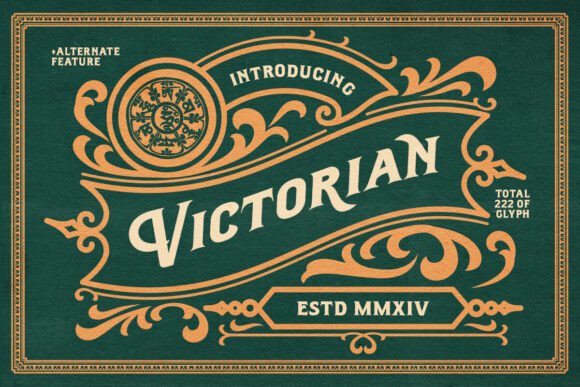 Antique Hard Font - Preview 1