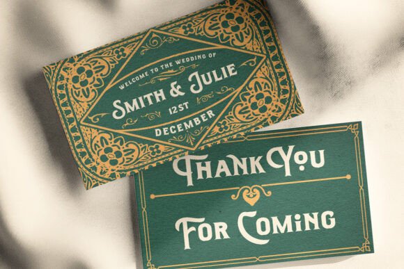 Antique Hard Font - Preview 2