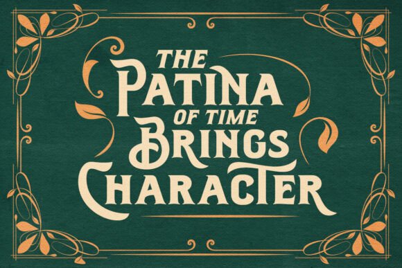 Antique Hard Font - Preview 3