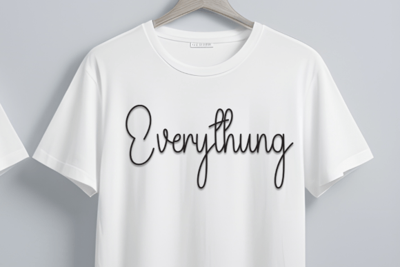 Birthday Font - Preview 1