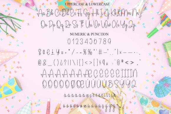Birthday Font - Preview 6