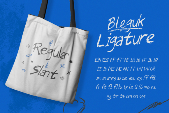 Bleguk Font - Preview 3