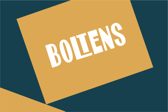 Boltens Font - Preview 3