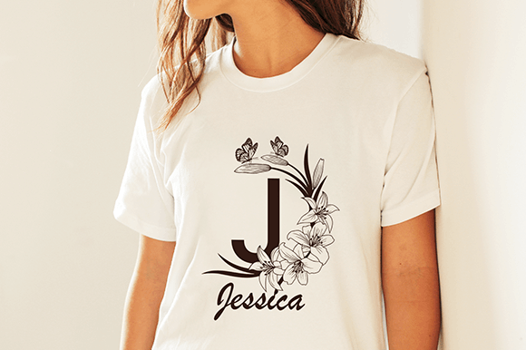 Brenda Flowers Monogram Font - Preview 6