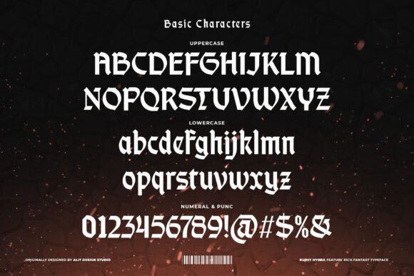 Brust Hydra Font - Preview 5