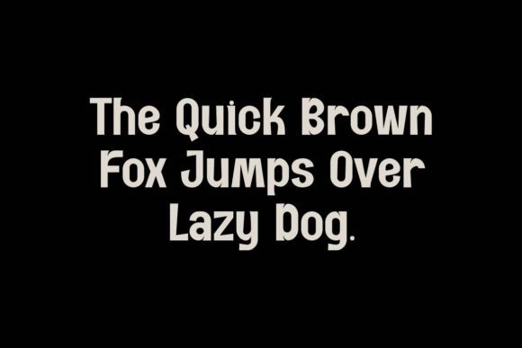 Bulgenca Condensed Font - Preview 4