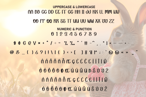 Bunny Sunshine Font - Preview 6