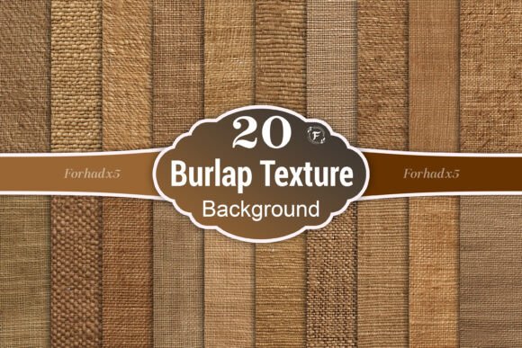 Burlap Texture Digital Paper