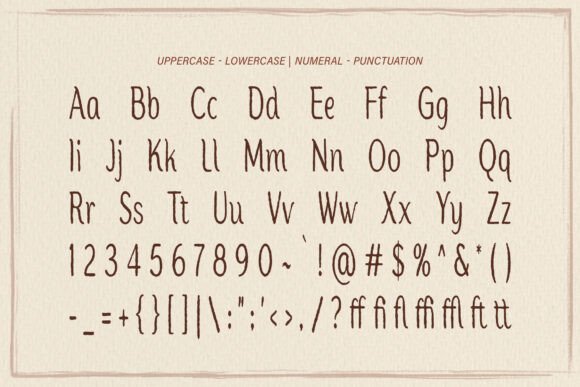 Crown & Glow Font PNG with transparent background - Preview 1