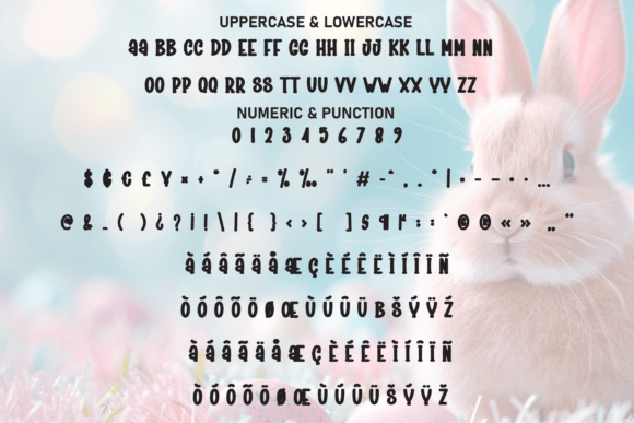 Cute Bunny Font - Preview 6