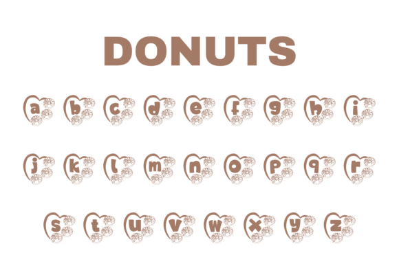 Donuts Font - Preview 2