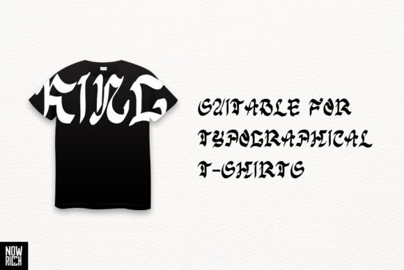 Dreadglyph Font - Preview 1