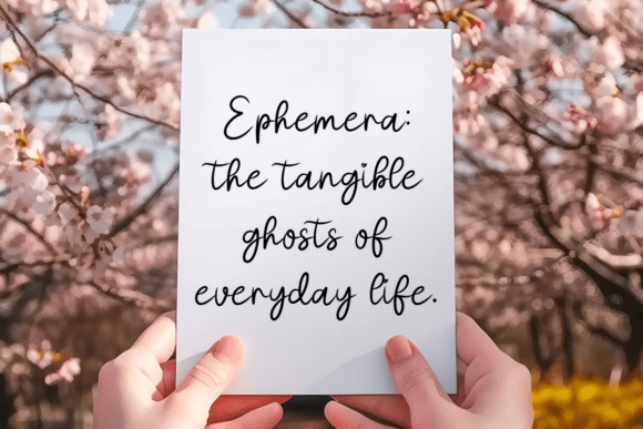 Ephemera Font - Preview 1