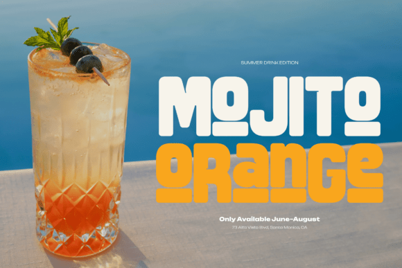 Fredoka Summer Font PNG with transparent background - Preview 1