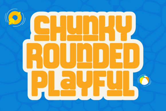 Fredoka Summer Font PNG with transparent background - Preview 3