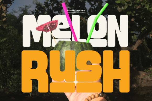 Fredoka Summer Font PNG with transparent background - Preview 4