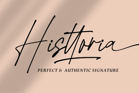Freshline Signature Font - Preview 1