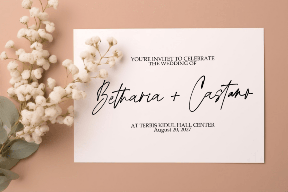 Freshline Signature Font - Preview 3