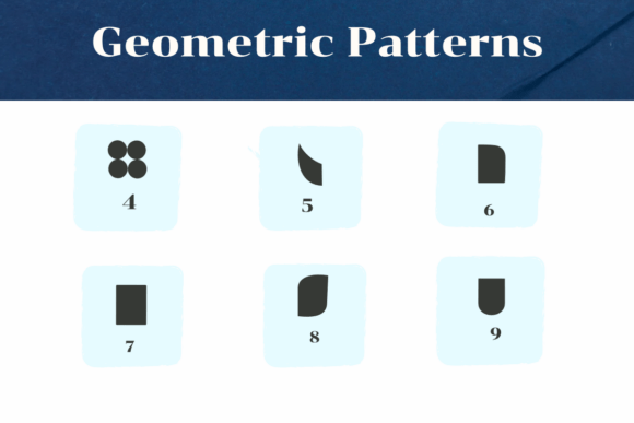 Geometric Patterns Font - Preview 3