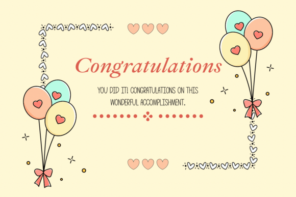 Graduations Font - Preview 4