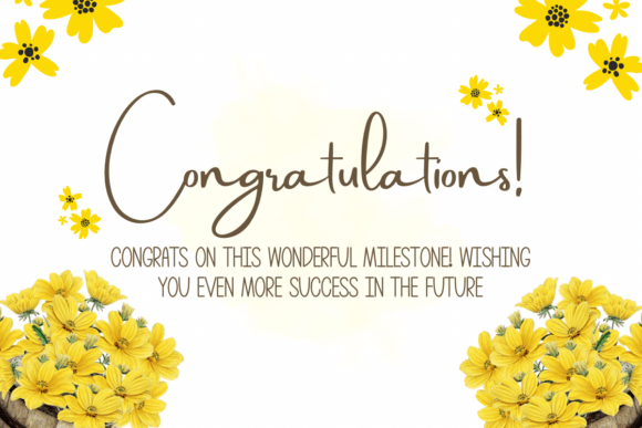 Graduations Font - Preview 6