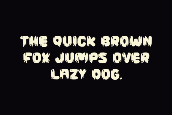 Gromes Font PNG with transparent background - Preview 2