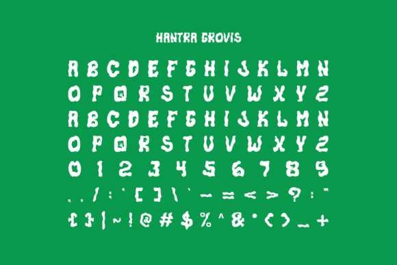 Hantra Grovis Font - Preview 3