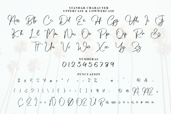 Himalaya Signature Font PNG with transparent background - Preview 3
