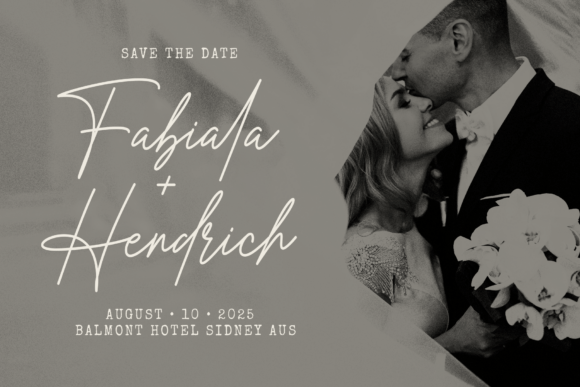 Honestine Signature Font - Preview 2