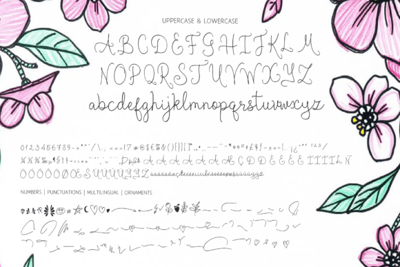 Hosaria Vesperine Font - Preview 1