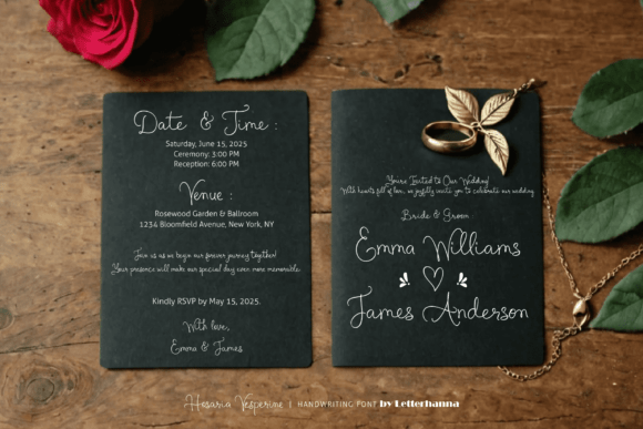 Hosaria Vesperine Font - Preview 4