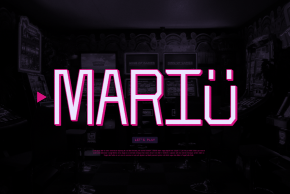 Kubicore Font PNG with transparent background - Preview 2