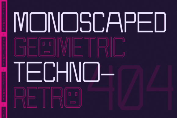 Kubicore Font PNG with transparent background - Preview 4