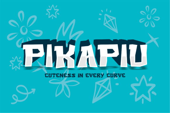 Kuroki Font PNG with transparent background - Preview 2