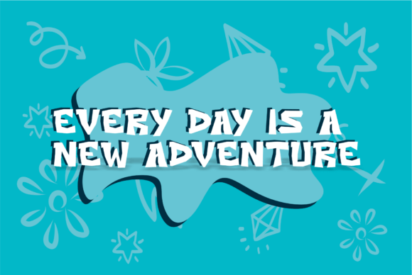 Kuroki Font PNG with transparent background - Preview 3