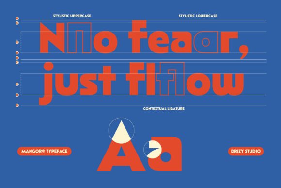 Mangor Font PNG with transparent background - Preview 2