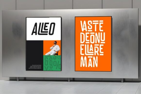 Monilo Font PNG with transparent background - Preview 5